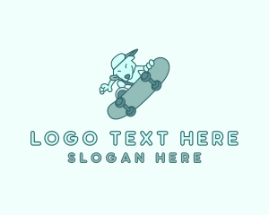 Pet Dog Skateboard logo