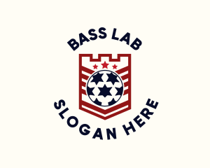 Soccer Ball League logo design