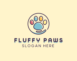Paw Pet Adoption logo design