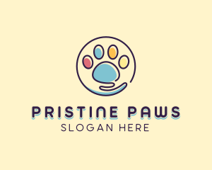 Paw Pet Adoption logo design