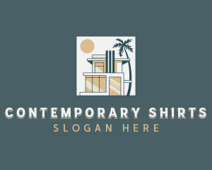 Contemporary Property Realtor logo design