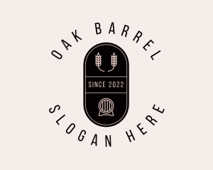 Barley Beer Barrel logo design