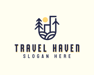 Holiday Travel Destination logo