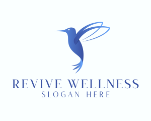 Wellness Healing Hummingbird logo