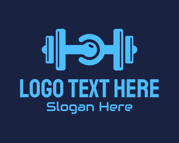 Fitness App logo example 4