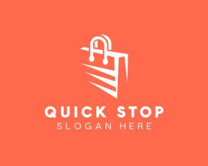 Shopping Bag Express logo design