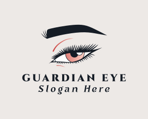 Eye Cosmetic Eyebrow logo design