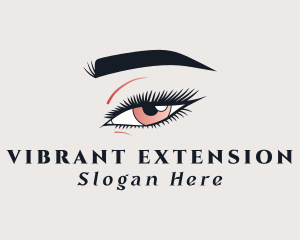 Eye Cosmetic Eyebrow logo design