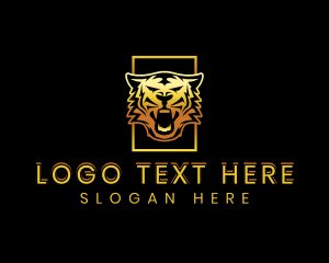 Premium Wild Tiger logo