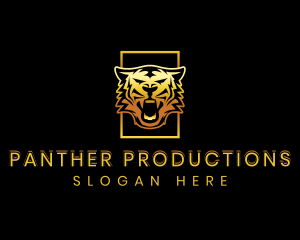 Premium Wild Tiger logo design