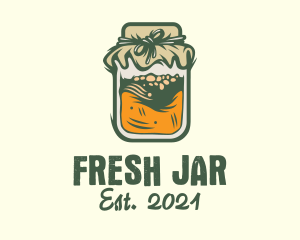 Fermented Lemon Kombucha logo design