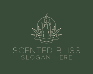 Organic Scented Candle  logo