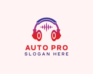 Audio Music Headphones  logo