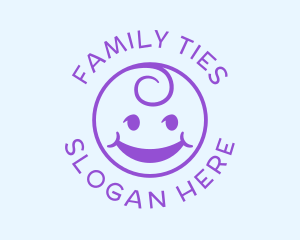 Purple Baby Boutique logo design