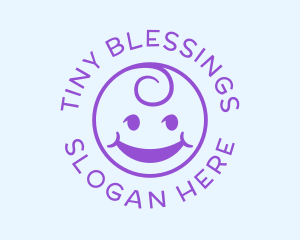 Purple Baby Boutique logo design