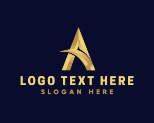 Upscale Professional Letter A logo