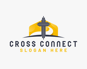 Holy Cross Church logo design