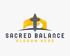 Holy Cross Church logo design