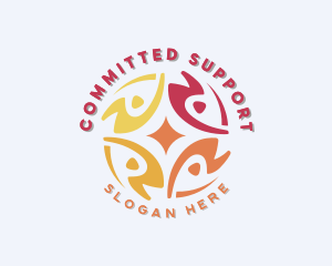 Organization People Community logo design