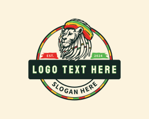 Animal Reggae Lion logo
