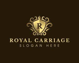 Ornamental Royal Crown logo design