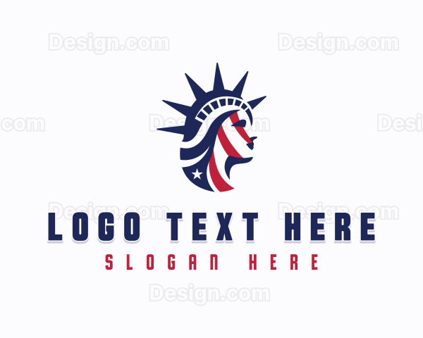 Patriotic Liberty Political Logo