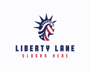 Patriotic Liberty Political logo design