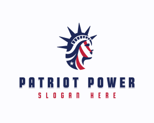 Patriotic Liberty Political logo design