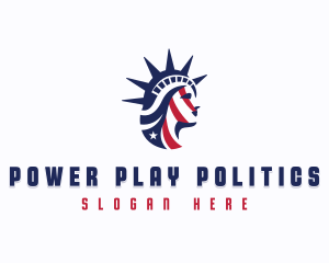 Patriotic Liberty Political logo design