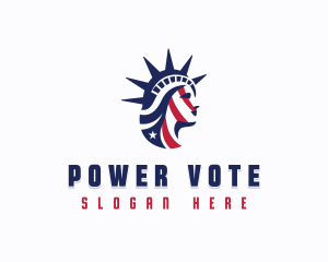 Patriotic Liberty Political logo design