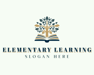 Literature Learning Tree logo design