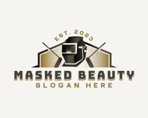 Welding Mask Equipment logo design