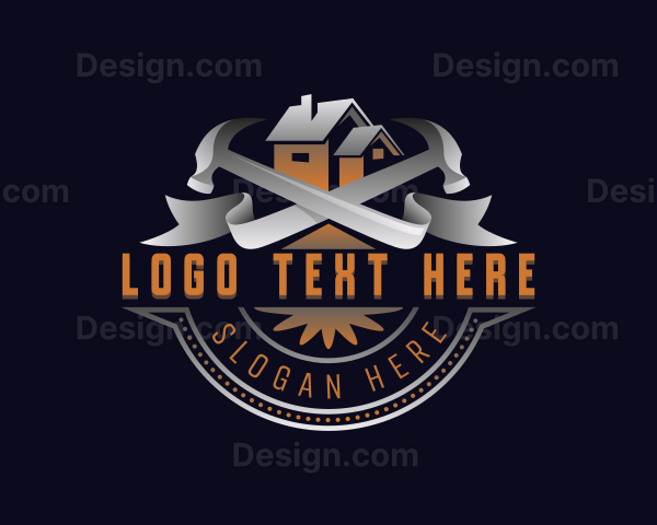 Construction Home Repair Logo