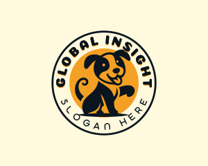 Pet Dog Veterinarian Logo