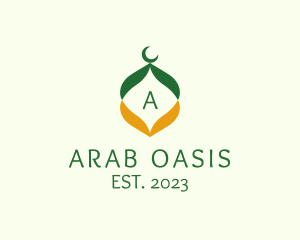 Muslim Mosque Spiritual Temple logo design