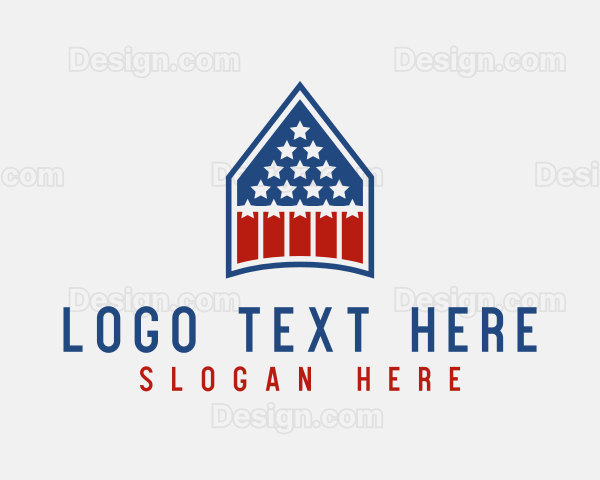 Patriotic House Residence Logo