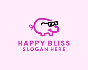 Cool Pig Sunglasses logo design