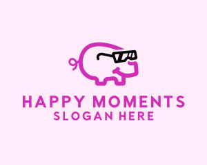 Cool Pig Sunglasses logo design