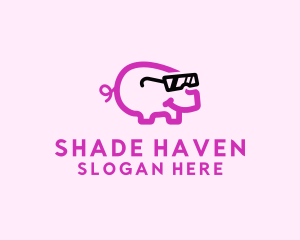 Cool Pig Sunglasses logo design