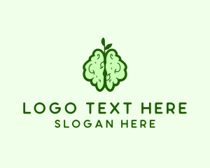 Natural Brain Health  logo design