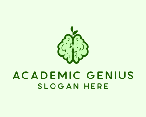 Natural Brain Health  logo design