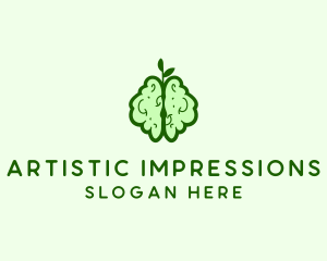 Natural Brain Health  logo design