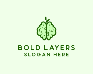 Natural Brain Health  logo design