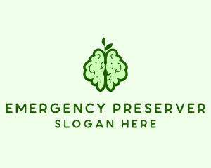 Natural Brain Health  logo design