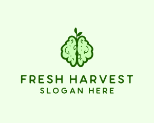 Natural Brain Health  logo design