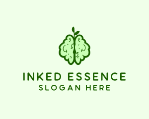 Natural Brain Health  logo design