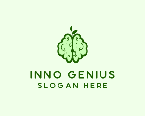 Natural Brain Health  logo design