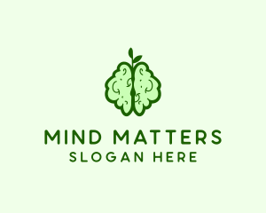 Natural Brain Health  logo design