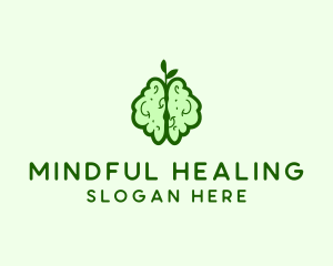 Natural Brain Plant  logo