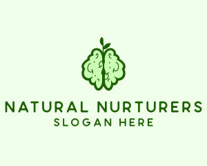 Natural Brain Health  logo design